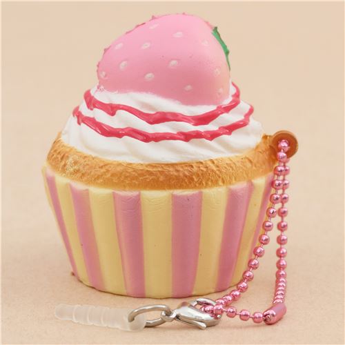 scented Pastry Petiti yellow pink base cupcake squishy Puni Maru - modeS4u