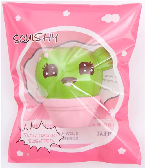 Squishy Kaktus mit Gesicht mit Aroma modeS4u
