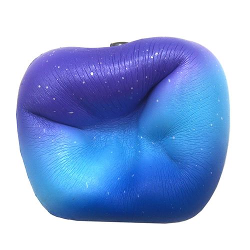 Scented jumbo galaxy apple fruit squishy by areedy food squishy