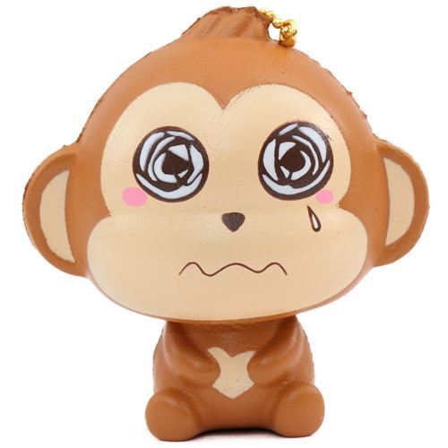 squishy animal perfumado mini mono Cheeki de ojos grandes de Puni Maru -  modesS4u