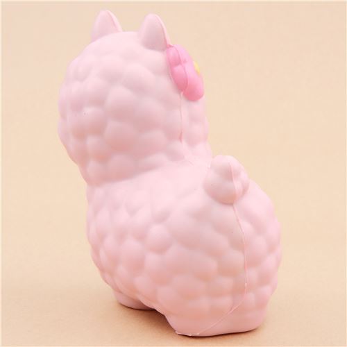 scented pink alpacasso alpaca squishy by Vlampo - Animal Squishy - Squishies - Kawaii Shop modeS4u