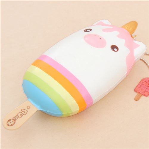 Squishy Perfumado En Forma De Polo Helado Con Unicornio De Puni Maru