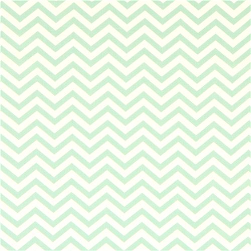 meergrner Chevron Muster Bio-Stoff von birch aus den USA 2