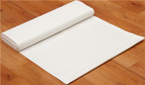 Japanese Solid White Canvas Fabric by Cosmo - modeS4u