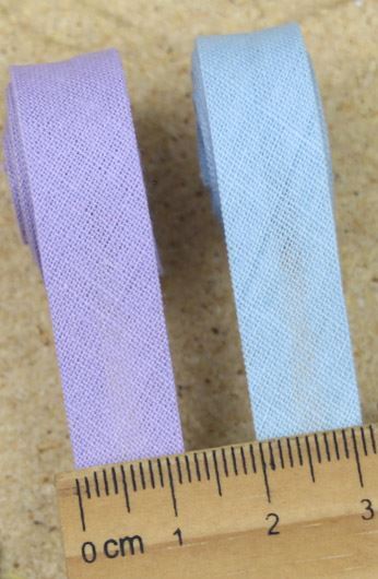 Cinta al bies sencilla de color violeta 4