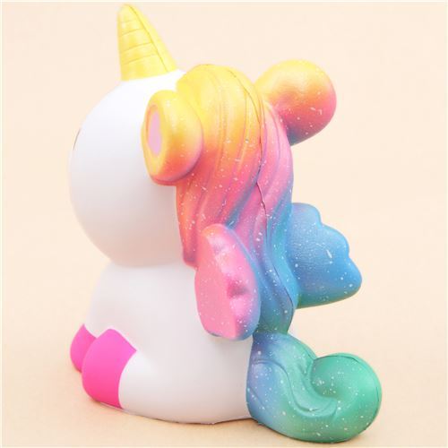 slow rising rainbow unicorn squishy - modeS4u