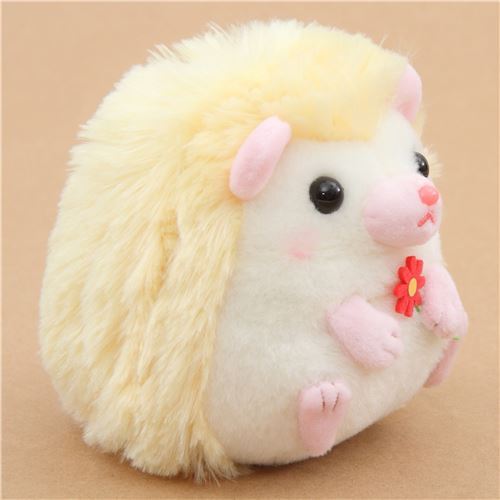 kawaii hedgehog plush