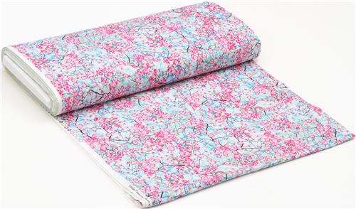 small pink flower fabric by Timeless Treasures - modeS4u