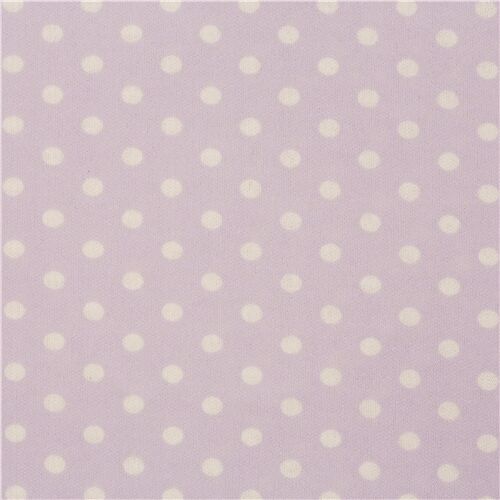light purple polka dot background