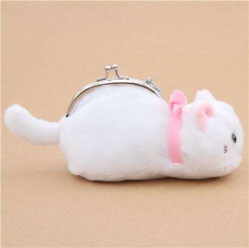 stuffed cat purse