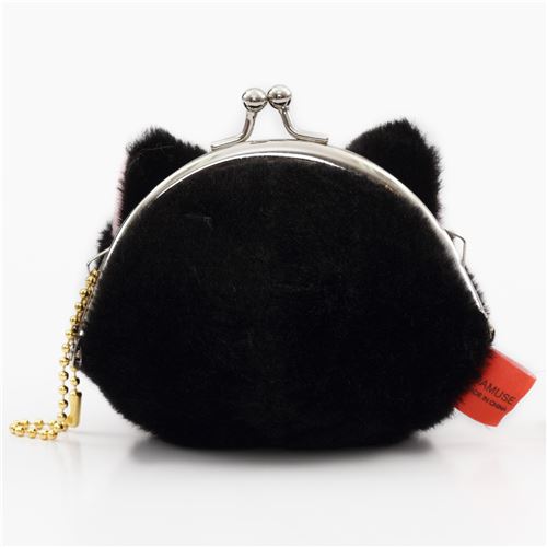 stuffed cat purse