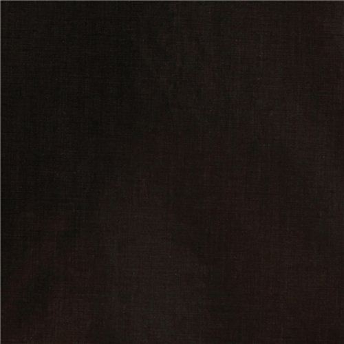 solid black Riley Blake laminate fabric USA 2