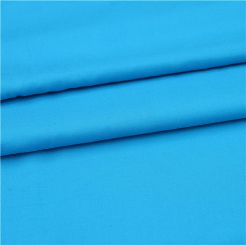 Azul liso de Copenhagen Print Factory tela ecolgica Tela