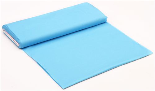 einfarbig blauer Stoff Robert Kaufman USA Alegria 2