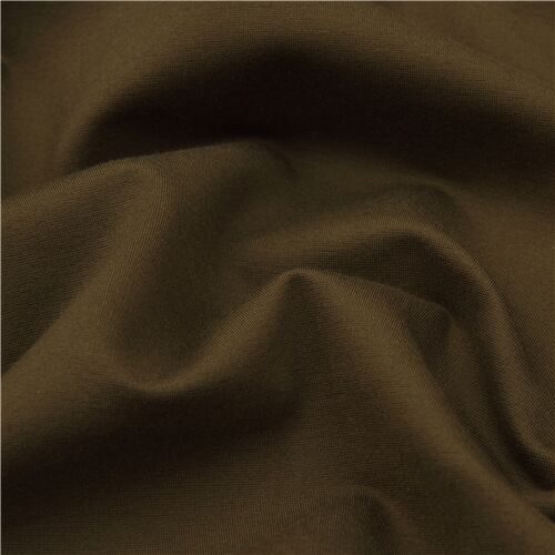 solid dark olive Robert Kaufman stretch fabric modeS4u