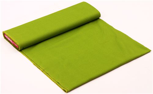 solid grass green echino canvas fabric from Japan 2