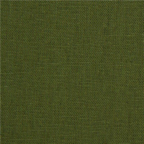 solid green echino laminate canvas fabric Fabric by Echino Fabrics ...