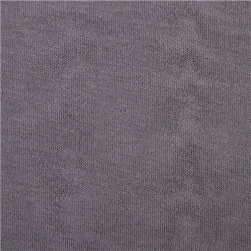 solid grey Robert Kaufman knit fabric Catalina Knit - modeS4u