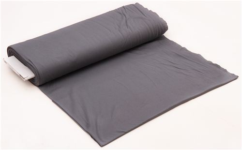 solid grey Robert Kaufman knit fabric Catalina Knit 2