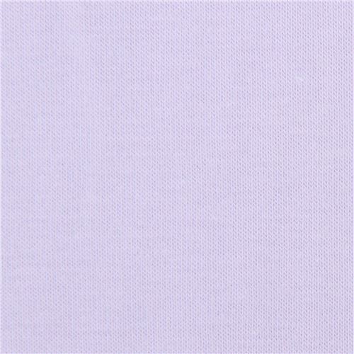 Remnant (67 x 70 cm) - solid light purple Robert Kaufman knit fabric Amethyst