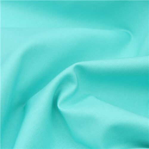 solid light turquoise Pool Kona cotton fabric by Robert Kaufman Fabric