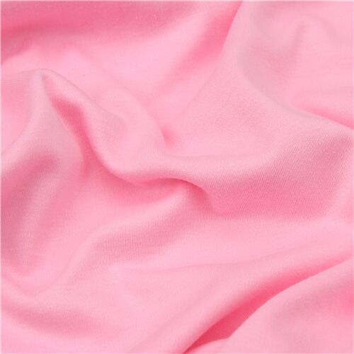 solid pink Robert Kaufman knit fabric Catalina Blossom Fabric by Robert ...