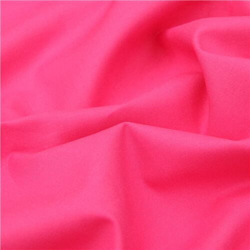 Solid Shimmery Hot Pink Stretchy Fabric by Robert Kaufman - modeS4u