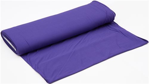solid purple Robert Kaufman knit fabric Amethyst 2