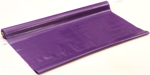solid purple echino laminate canvas fabric  2
