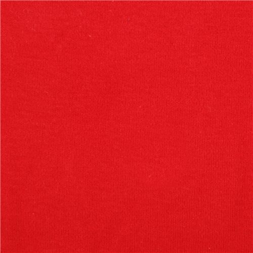 solid red Robert Kaufman knit fabric Catalina Knit 1
