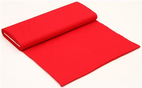 solid red fabric Robert Kaufman USA Red - modeS4u