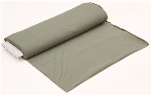 solid sage green Robert Kaufman knit fabric 3