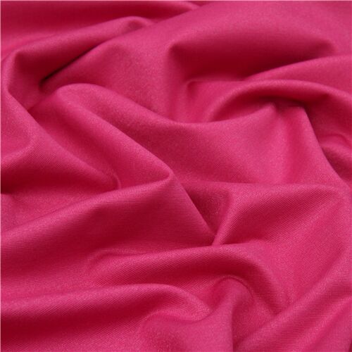 Solid Shimmery Hot Pink Stretchy Fabric by Robert Kaufman - modeS4u