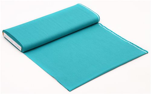 solid turquoise Cloud 9 organic fabric Turquoise from the USA 2