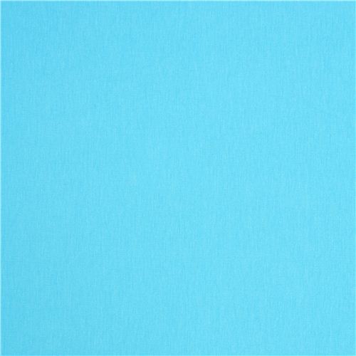 Tela de punto de color liso en turquesa de Robert Kaufman Tela