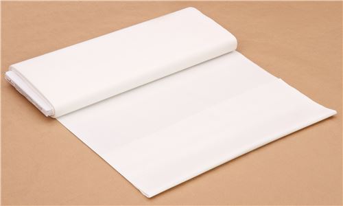 solid warm white monaluna organic fabric from the USA warm white 2