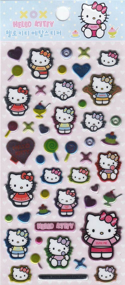 Hello Kitty Sticker Candy Sweets - modeS4u