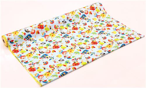 striped toy machine oxford fabric Kokka Japan 3