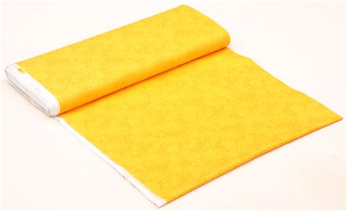 Sonnen gelber Wirbel Muster Stoff Jazz Timeless Treasures 3