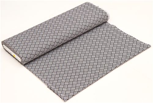 Tatamistreifen Muster Baumwollsatin Stoff Michael Miller 3