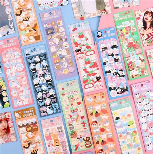 teddy bear gift reflecting stickers baskets boxes colourful pink themed 2