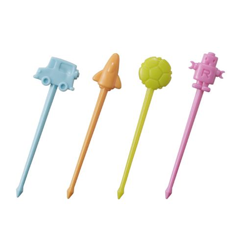 Spielzeug Roboter Rakete Food Picks für Bento Box Lunch Box modeS4u