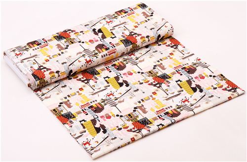 travel sights Anime Manga fabric 3