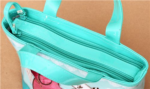 turquoise My Melody lunch bag thermal bag from Japan - Lunch Bags ...