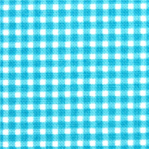 turquoise checkered Michael Miller fabric Gingham pattern Fabric