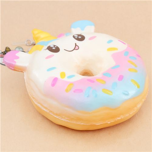 unicorn animal donut squishy by Puni Maru - modeS4u