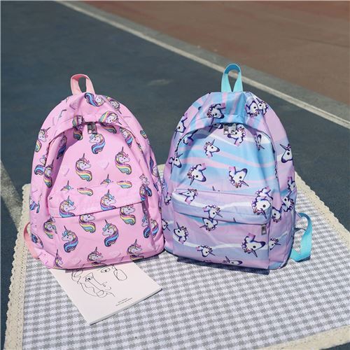 unicorn backpack for school in purple - modeS4u