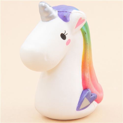 angreb asiatisk respekt unicorn head squishy by ToysBoxShop by Japanese Indie - modeS4u