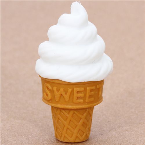 vanilla soft ice cream eraser from Japan by Iwako modeS4u