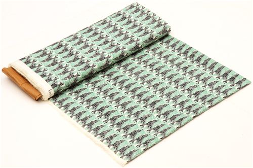 water ocean waves organic fabric birch USA Eiko 3